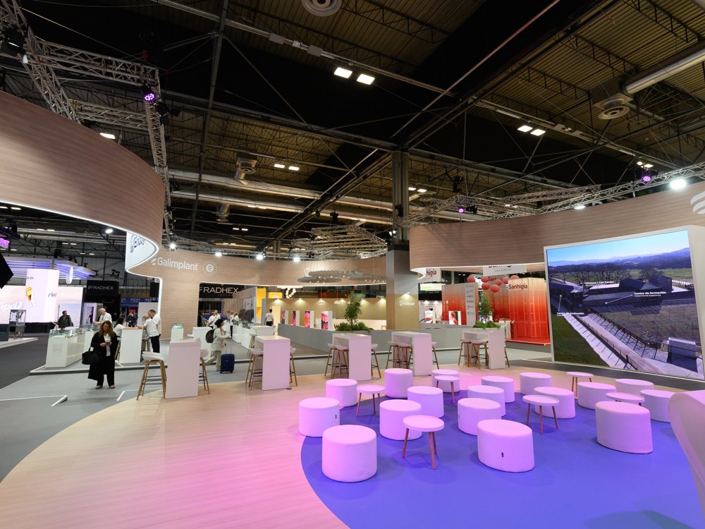 Videowalls curvos con paisajes gallegos