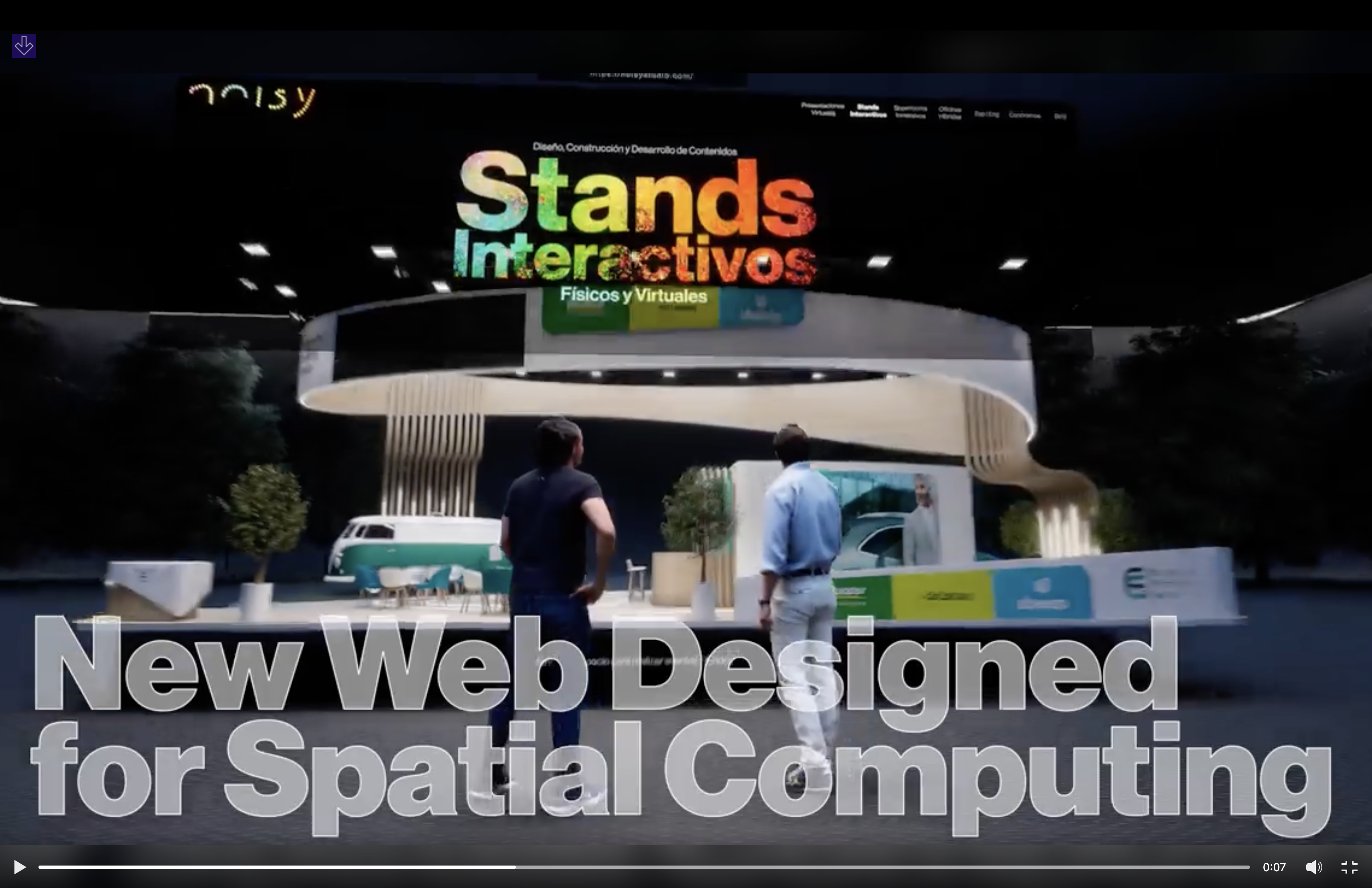 Cover Image for New Web. Designed for Spatial Computing