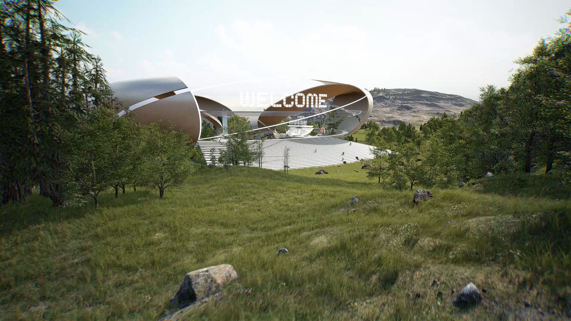 Forest Auditorium · Virtual world